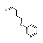 CAS#: 228546-48-3, 4-(3-Pyridyloxy)Butanal