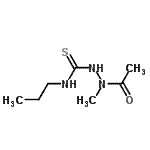 CAS#: 228578-14-1, 2-Acetyl-2-Methyl-N-Propylhydrazinecarbothioamide