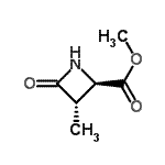 CAS#: 228868-33-5, Methyl (2R,3S)-3-Methyl-4-Oxo-2-Azetidinecarboxylate