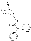 CAS#: 2291-55-6, (9-Methyl-9-Azabicyclo[3.3.1]Nonan-7-Yl) 2,2-Di(Phenyl)Acetate
