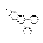 CAS#: 229182-53-0, 6,7-Diphenyl-1H-Imidazo[4,5-g]Quinoxaline