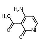 CAS 登录号：229308-55-8， 3-乙酰基-4-氨基-2(1H)-吡啶酮