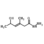 CAS#: 22936-95-4, (3E)-5-Hydroxy-3-Methyl-3-Hexenehydrazide