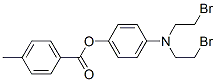 CAS#: 22954-16-1, [4-(Bis(2-Bromoethyl)Amino)Phenyl] 4-Methylbenzoate