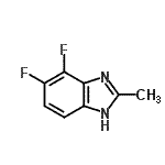 CAS#: 229957-09-9, 4,5-Difluoro-2-Methyl-1H-Benzimidazole