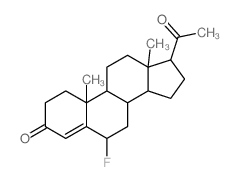 CAS 登录号:2300-03-0, 6-alpha-氟-孕甾-4-烯-3,20-二酮