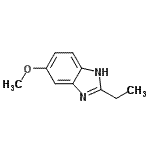 CAS#: 23073-50-9, 2-Ethyl-5-Methoxy-1H-Benzimidazole