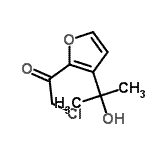 CAS 登录号：231297-30-6， 2-氯-1-[3-(2-羟基-2-丙基)-2-呋喃基]乙酮