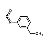 CAS 登录号：23138-58-1， 1-乙基-3-异氰酸苯