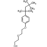 CAS 登录号：2315-61-9， 2-{2-[4-(2,4,4-三甲基-2-戊烷基)苯氧基]乙氧基}乙醇