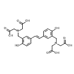 CAS#: 23191-11-9, 2,2',2'',2'''-{(E)-1,2-Ethenediylbis[(6-Hydroxy-3,1-Phenylene)Methylenenitrilo]}Tetraacetic Acid