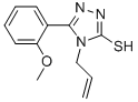 CAS#: 23195-30-4, 4-Allyl-5-(2-Methoxyphenyl)-4H-1,2,4-Triazole-3-Thiol