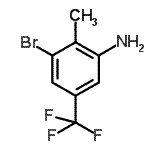 CAS#: 232267-31-1, 3-Bromo-2-Methyl-5-(Trifluoromethyl)Aniline