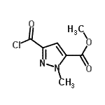 CAS#: 232281-29-7, Methyl 3-(Chlorocarbonyl)-1-Methyl-1H-Pyrazole-5-Carboxylate