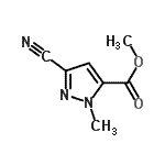 CAS#: 232281-30-0, Methyl 3-Cyano-1-Methyl-1H-Pyrazole-5-Carboxylate