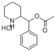 CAS#: 23257-56-9, (R*,R*)-(-)-2-(alpha-Acetoxybenzyl)Piperidinium Chloride