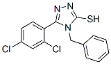CAS 登录号：23282-91-9， 4-苄基-5-(2,4-二氯苯基)-4H-1,2,4-三唑-3-硫醇