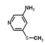 CAS#: 232951-86-9, 5-(Methylsulfanyl)-3-Pyridinamine