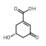 CAS#: 232952-08-8, (5R)-5-Hydroxy-3-Oxo-1-Cyclohexene-1-Carboxylic Acid