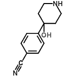 CAS 登录号：233261-72-8， 4-(4-羟基-4-哌啶基)苯甲腈