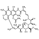 CAS#: 23344-17-4, Methyl (7Z,9E,11R,12R,13R,14R,15R,16R,17S,18R,19R,20Z)-2-acetoxy-12,14,16,18,19,31-hexahydroxy-3,7,11,13,17,19,21,27-octamethyl-6,28-dioxo-23,25-dioxa-5-azatetracyclo[20.7.1.1<sup>4,29</sup>.0<sup>26,30</sup>]hentriaconta-1,3,7,9,20,22(30),26,29(31)-octaene-15-carboxylate