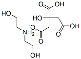 CAS 登录号：23349-61-3， 二[2-羟基乙基]铵柠檬酸二氢盐