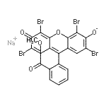 CAS#: 23391-49-3, Sodium 2,4,5,7-Tetrabromo-9-[2-(Methoxycarbonyl)Phenyl]-3-Oxo-3H-Xanthen-6-Olate