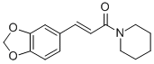 CAS#: 23434-86-8, 3-(1,3-Benzodioxol-5-yl)-1-(1-piperidinyl)-2-Propen-1-one