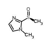 CAS#: 234444-83-8, 1-Methyl-2-[(S)-Methylsulfinyl]-1H-Imidazole