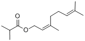 CAS#: 2345-24-6, 2-Methyl-Propanoic Acid (2Z)-3,7-Dimethyl-2,6-Octadien-1-Yl Ester