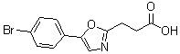 CAS#: 23464-96-2, 3-[5-(4-Bromophenyl)-1,3-Oxazol-2-Yl]Propanoic Acid