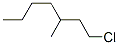 CAS 登录号：2350-21-2， 1-氯-3-甲基庚烷
