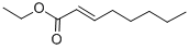 CAS 登录号：2351-90-8， 2-辛烯酸乙酯