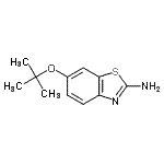 CAS#: 235101-28-7, 6-[(2-Methyl-2-Propanyl)Oxy]-1,3-Benzothiazol-2-Amine