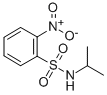 CAS 登录号：23530-42-9， N-(1-甲基乙基)-2-硝基-苯磺酰胺