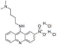 CAS#: 23541-82-4, 9-((4-(Dimethylamino)Butyl)Amino)-2-Nitroacridine Dihydrochloride