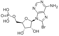 CAS#: 23567-96-6, 8-Bromoadenosine 5'-Monophosphate