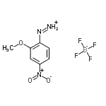 CAS#: 2357-51-9, (2-Methoxy-4-Nitrophenyl)Diazenium Tetrafluoroborate