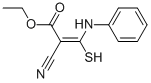 CAS 登录号：23593-51-3， 2-氰基-3-巯基-3-(苯基氨基)-2-丙烯酸乙酯