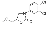 CAS#: 23598-47-2, 3-(3,4-Dichlorophenyl)-5-[(2-Propynyloxy)Methyl]-2-Oxazolidinone
