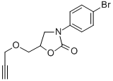 CAS#: 23598-66-5, 3-(4-Bromophenyl)-5-(2-Propynyloxymethyl)Oxazolidin-2-One