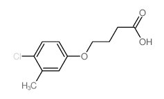 CAS 登录号：23609-99-6， 4-((4-氯间甲苯基)氧基)-丁酸