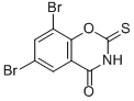 CAS#: 23611-68-9, 6,8-Dibromo-2-Thio-2H-1,3-Benzoxazine-2,4(3H)-Dione