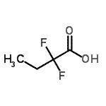 CAS#: 2366-62-3, 2,2-Difluorobutanoic acid