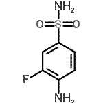 CAS#: 2368-84-5, 4-Amino-3-Fluorobenzenesulfonamide