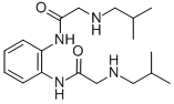 CAS 登录号：23724-96-1， N,N'-1,2-亚苯基二[2-[(2-甲基丙基)氨基]-乙酰胺