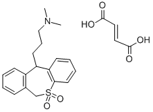 CAS#: 23735-20-8, 6,11-Dihydro-N,N-Dimethyldibenzo(b,e)Thiepin-11-Propylamine 5,5-Dioxide Fumarate