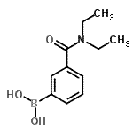 CAS 登录号：237413-05-7， [3-(二乙基氨基甲酰)苯基]硼酸