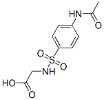 CAS 登录号：23776-98-9， (4-乙酰氨基-苯磺酰基氨基)-乙酸