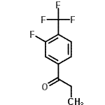 CAS#: 237761-78-3, 1-[3-Fluoro-4-(Trifluoromethyl)Phenyl]-1-Propanone